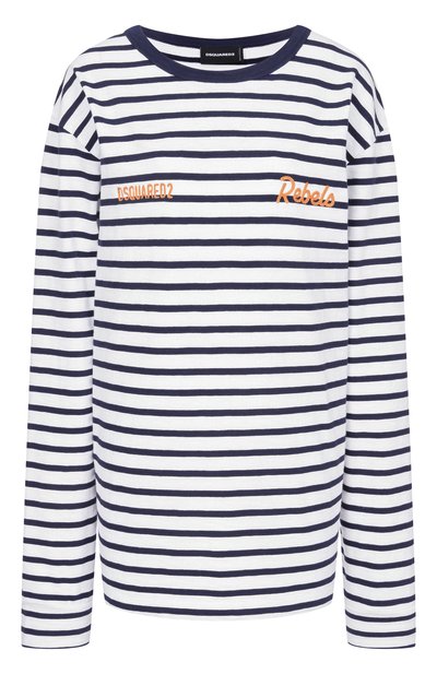 Женская хлопковый лонгслив DSQUARED2, арт. S75GD0514/D20107