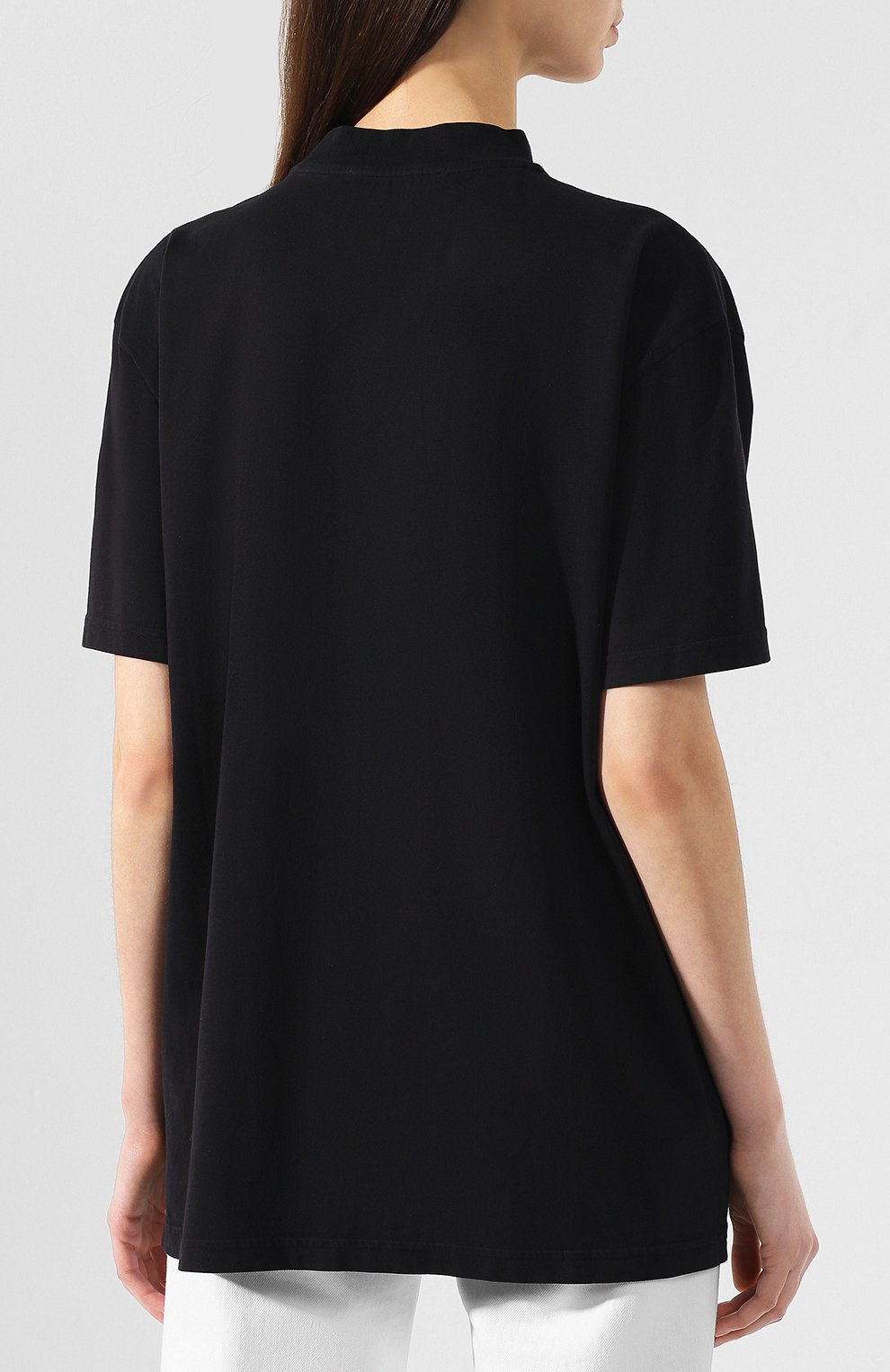 Хлопковая футболка ACNE STUDIOS, арт. AL0052, фото 4