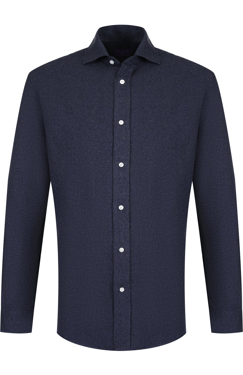 Хлопковая рубашка с воротником кент RALPH LAUREN, арт. 790721004, фото 1