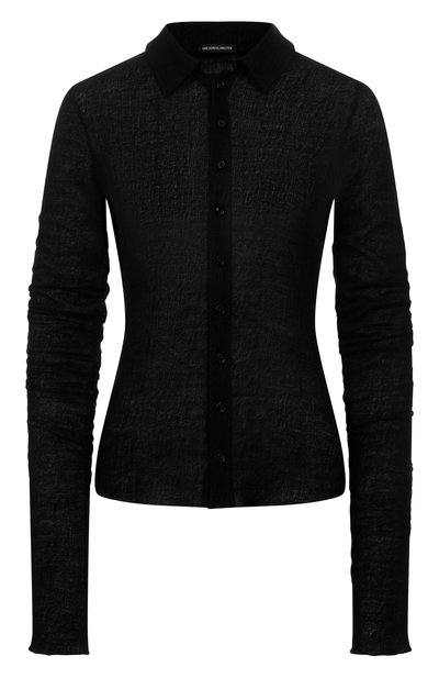 Женская шерстяная рубашка ANN DEMEULEMEESTER, арт. B0013581/FA619