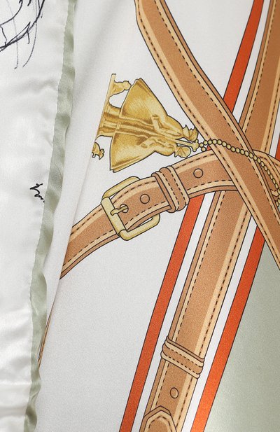 Шелковая накидка BURBERRY, арт. 8016964, фото 5