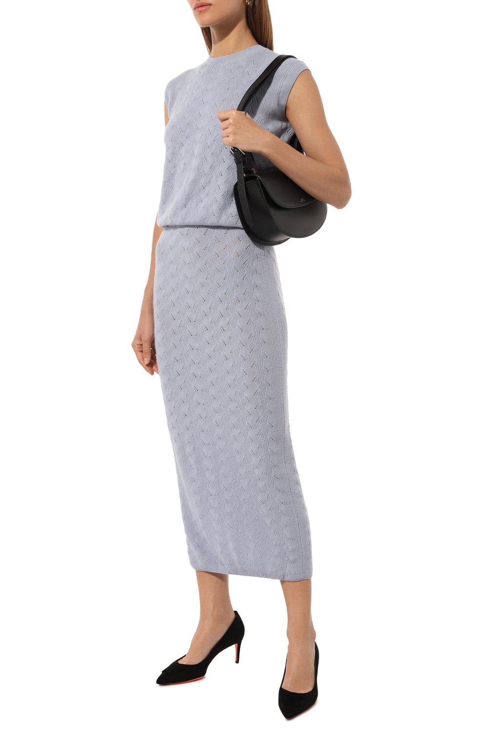 Замшевые туфли sibille SANTONI, арт. WDLG71206HI2TMGD, фото 2