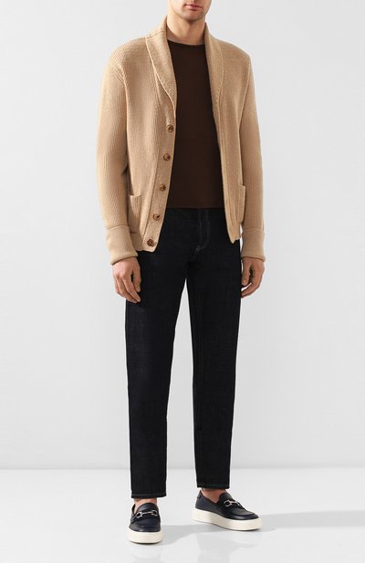 Кашемировый кардиган на пуговицах с отложным воротником TOM FORD, арт. BRK82/TFK154, фото 2