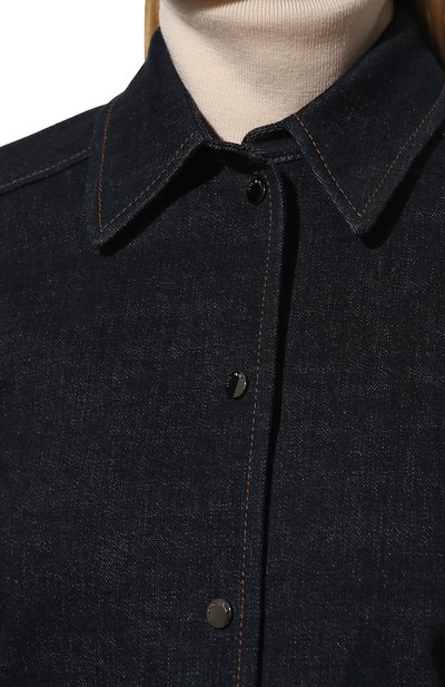 Джинсовая рубашка LORO PIANA, арт. FAL3374, фото 5