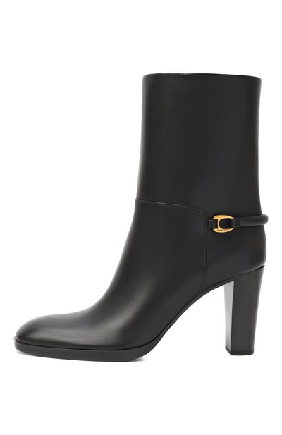 Кожаные ботильоны sulpice 80 SAINT LAURENT, арт. 841573/28N00, фото 4