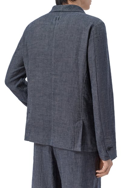 Льняной пиджак HANNES ROETHER, арт. PAR32D0NE.6048, фото 4