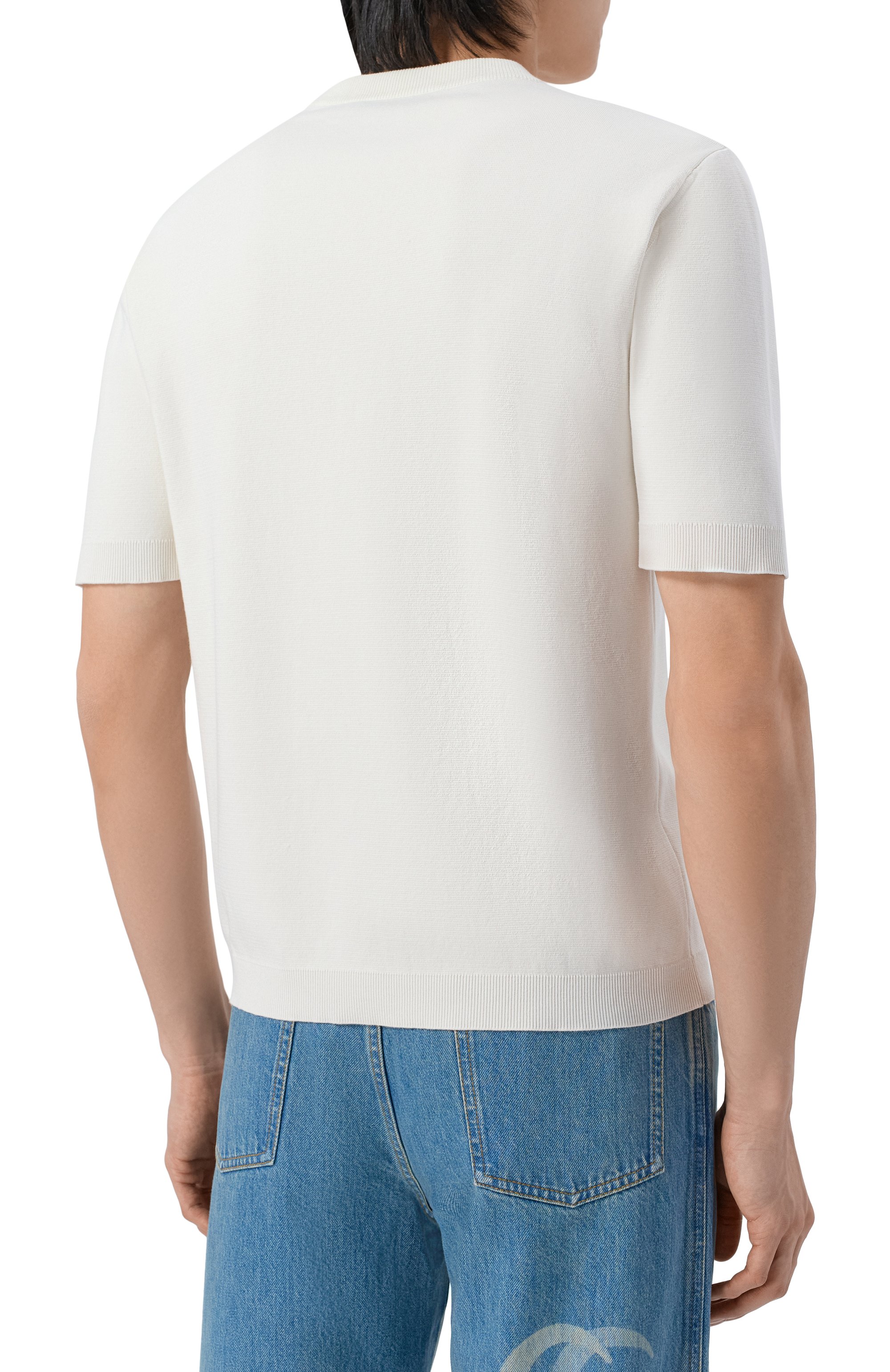 Футболка из шелка и хлопка GUCCI, арт. 787736/XKD2A, фото 4