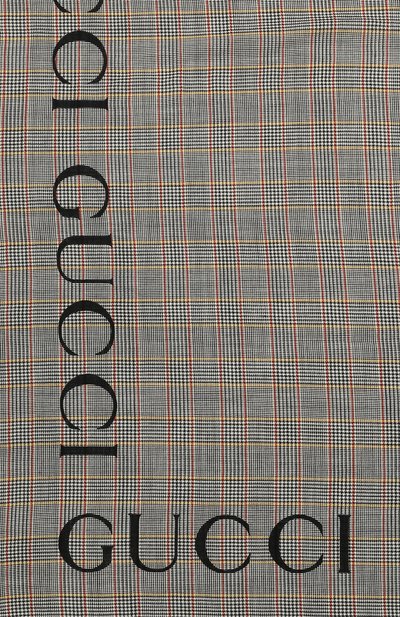 Шерстяной платок GUCCI, арт. 572419/4G059, фото 3