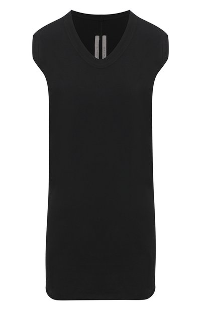 Женский хлопковый топ RICK OWENS, арт. RP20F2102/JA