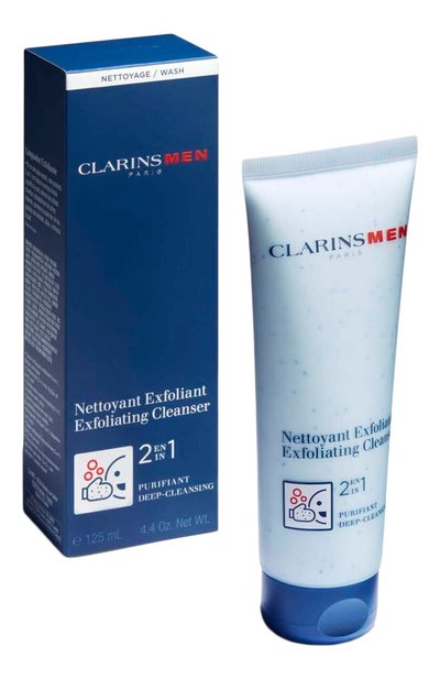 Очищающий и отшелушивающий крем для лица "2 в 1" men (125ml) CLARINS, арт. 80109333, фото 3