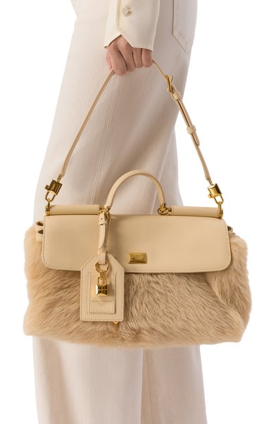 Сумка my sicily DOLCE & GABBANA желтого цвета по цене 478000 руб., арт. BB7782/B5528, фото 2 Сумка my sicily DOLCE & GABBANA, арт. BB7782/B5528, фото 2