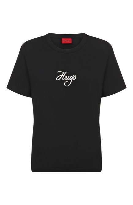 Женская хлопковая футболка HUGO, арт. 50550117