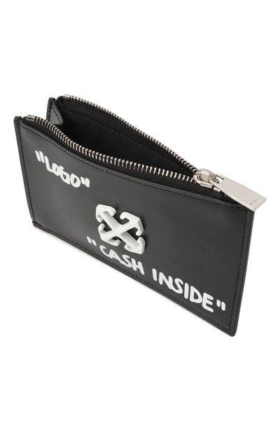 Кожаный футляр для кредитных карт OFF-WHITE, арт. 0WND047C99LEA001, фото 3