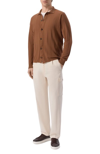 Кардиган из хлопка и шелка KITON, арт. UMM0780, фото 2