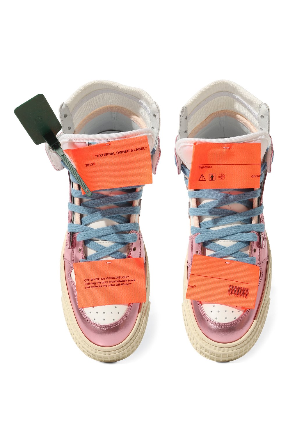 Комбинированные кеды off-court 3.0 OFF-WHITE, арт. 0WIA112F22LEA005, фото 6
