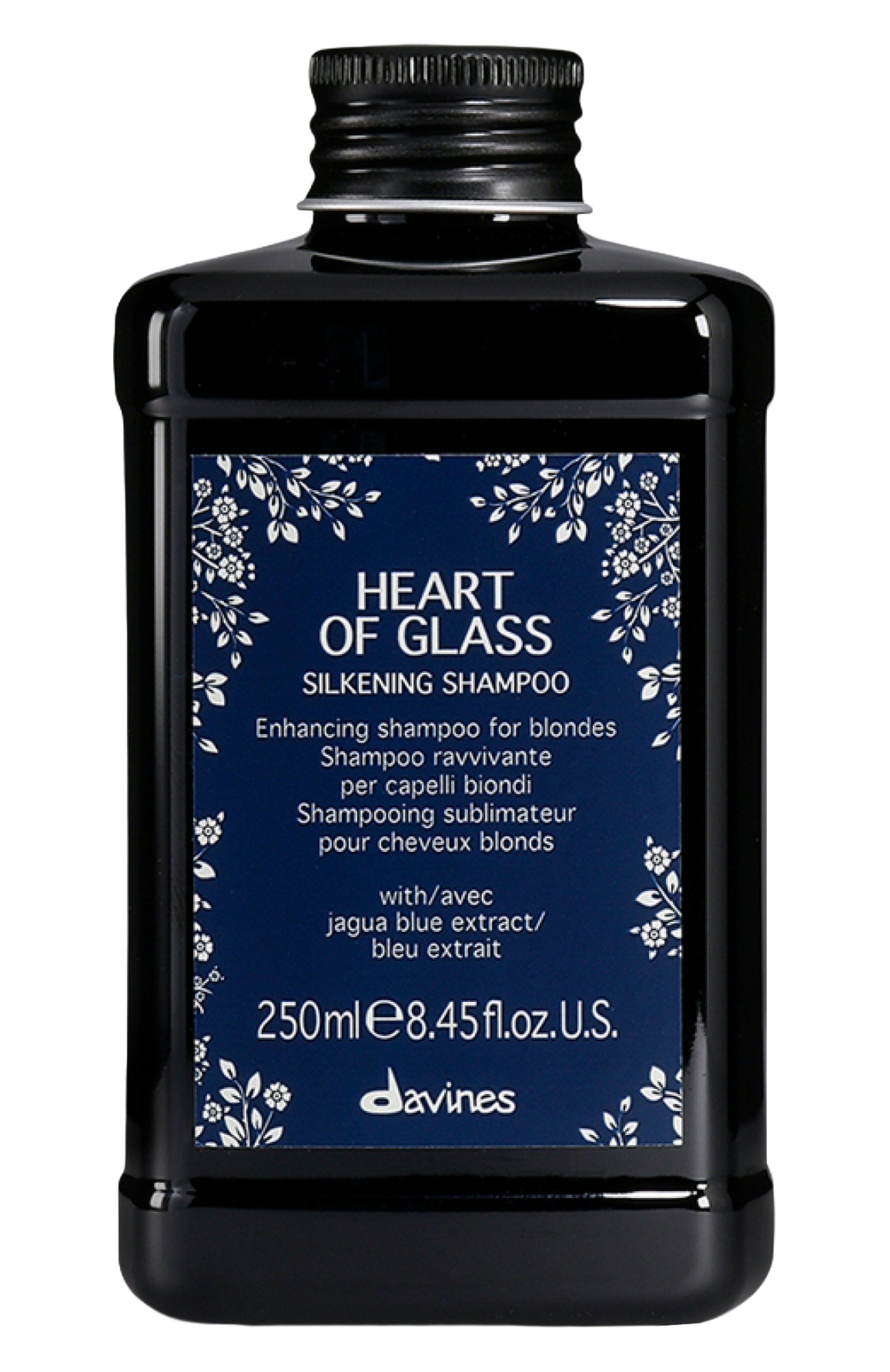 Шампунь для сияния светлых волос heart of glass (250ml) DAVINES, арт. 72000, фото 1