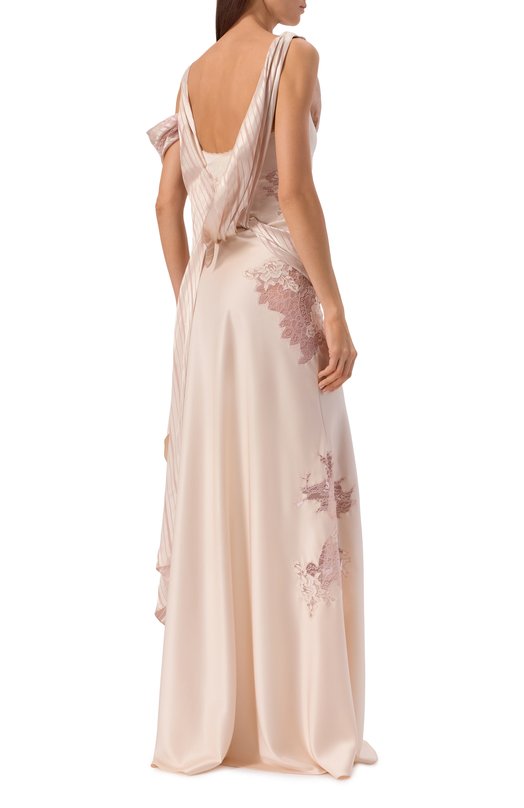 Атласное платье Daniil Antsiferov DA_3175I Розовый  DA_3175I Фото 3