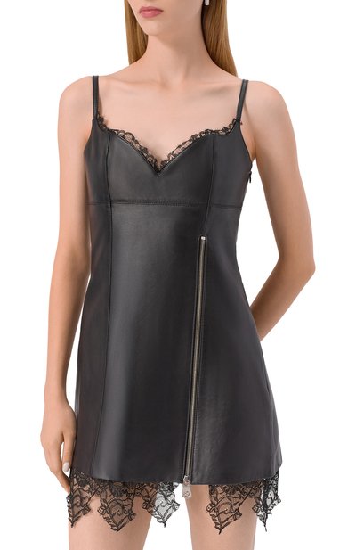 Кожаное платье BLUMARINE, арт. 2L084A, фото 3