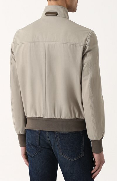 Куртка на молнии с воротником-стойкой TOM FORD, арт. BP052/TF0327, фото 4