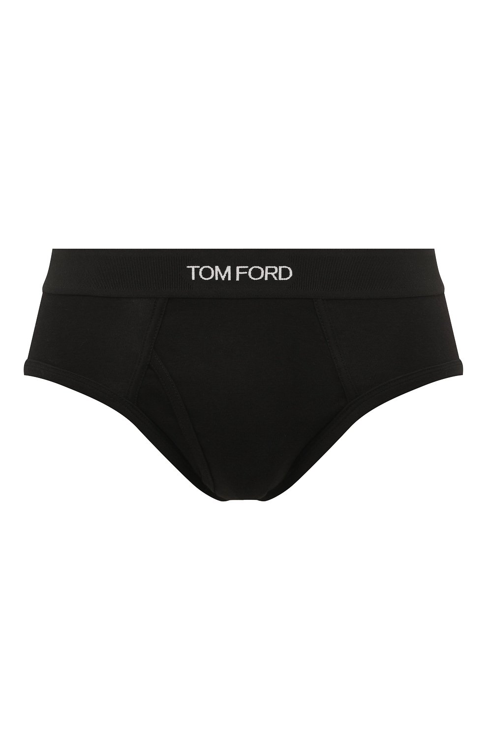 Хлопковые брифы TOM FORD черного цвета по цене 9210 руб., арт. T4LC1104, фото 1 Хлопковые брифы TOM FORD, арт. T4LC1104, фото 1