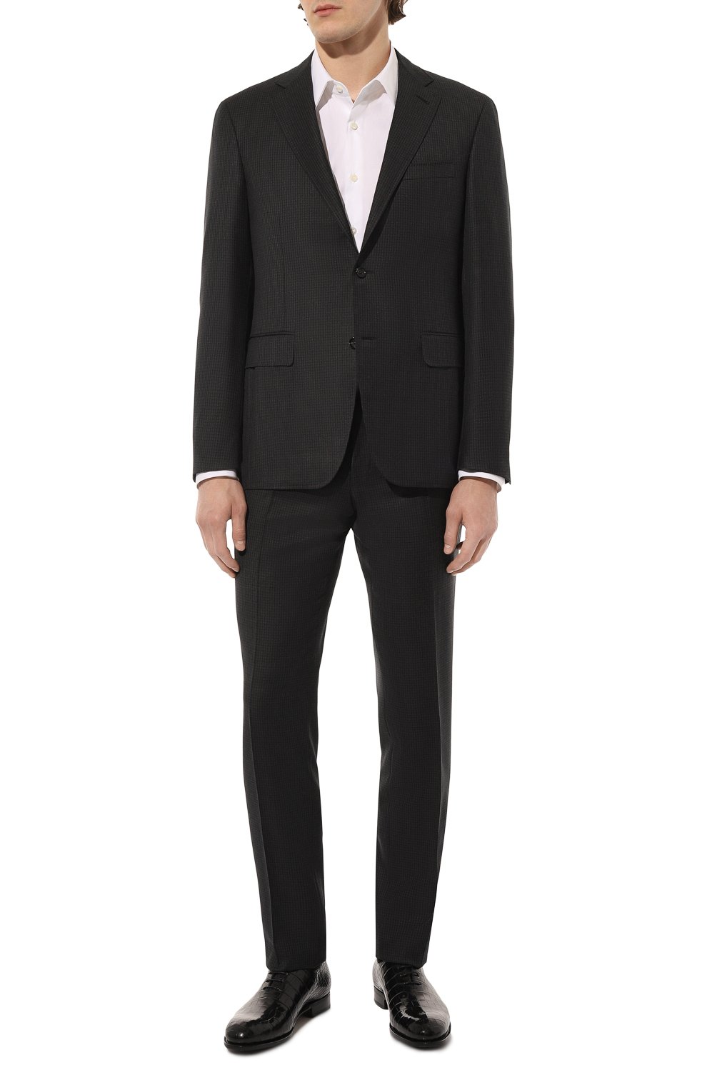 Оксфорды из кожи аллигатора BRIONI, арт. QEDT0L/P6756, фото 2