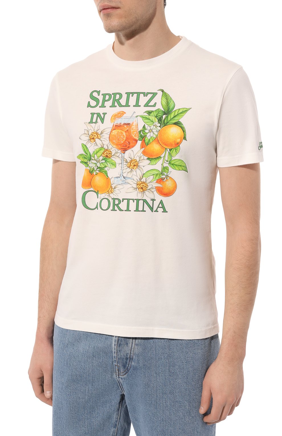 Хлопковая футболка MC2 SAINT BARTH, арт. STBM/ARN0TT/10720E, фото 3