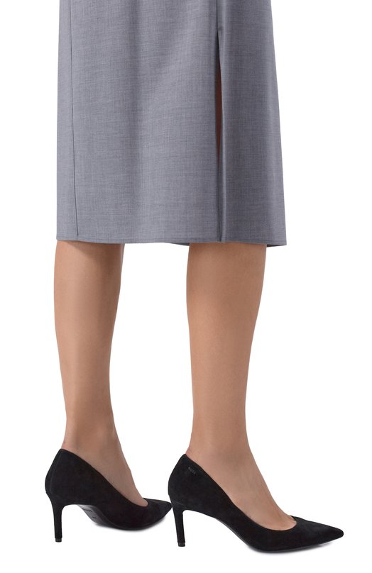 Замшевые туфли Gracey BOSS 50557675 Чёрный  50557675 Фото 2