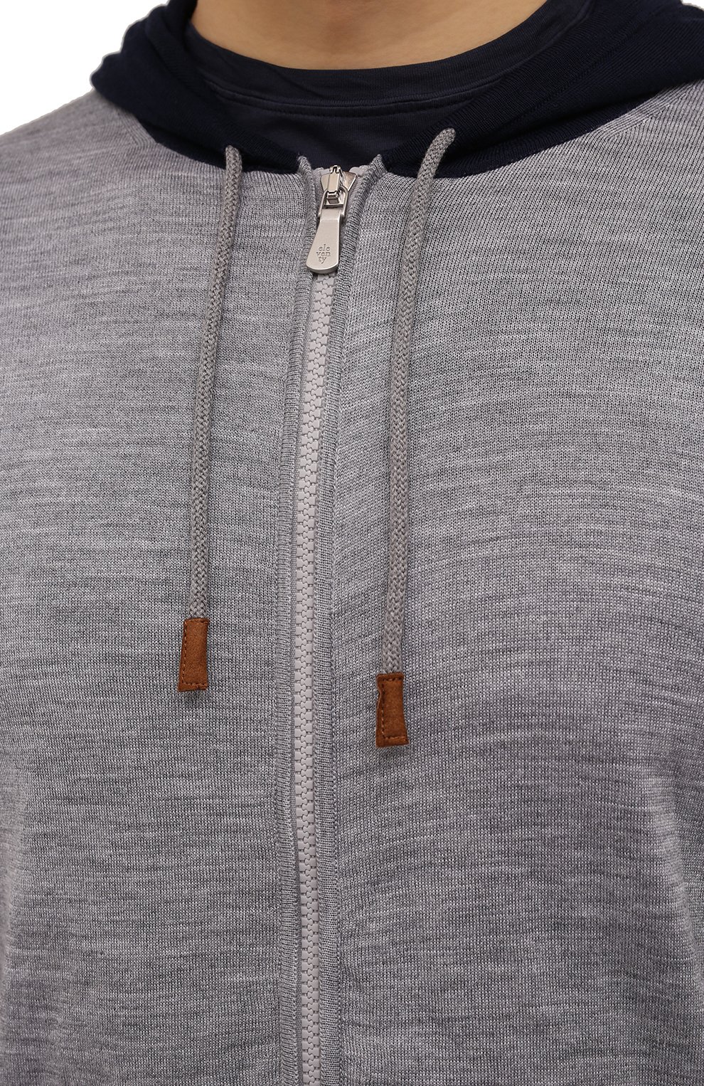 Толстовка из шерсти и шелка ELEVENTY PLATINUM, арт. E76MAGE47 MAG0E022, фото 5