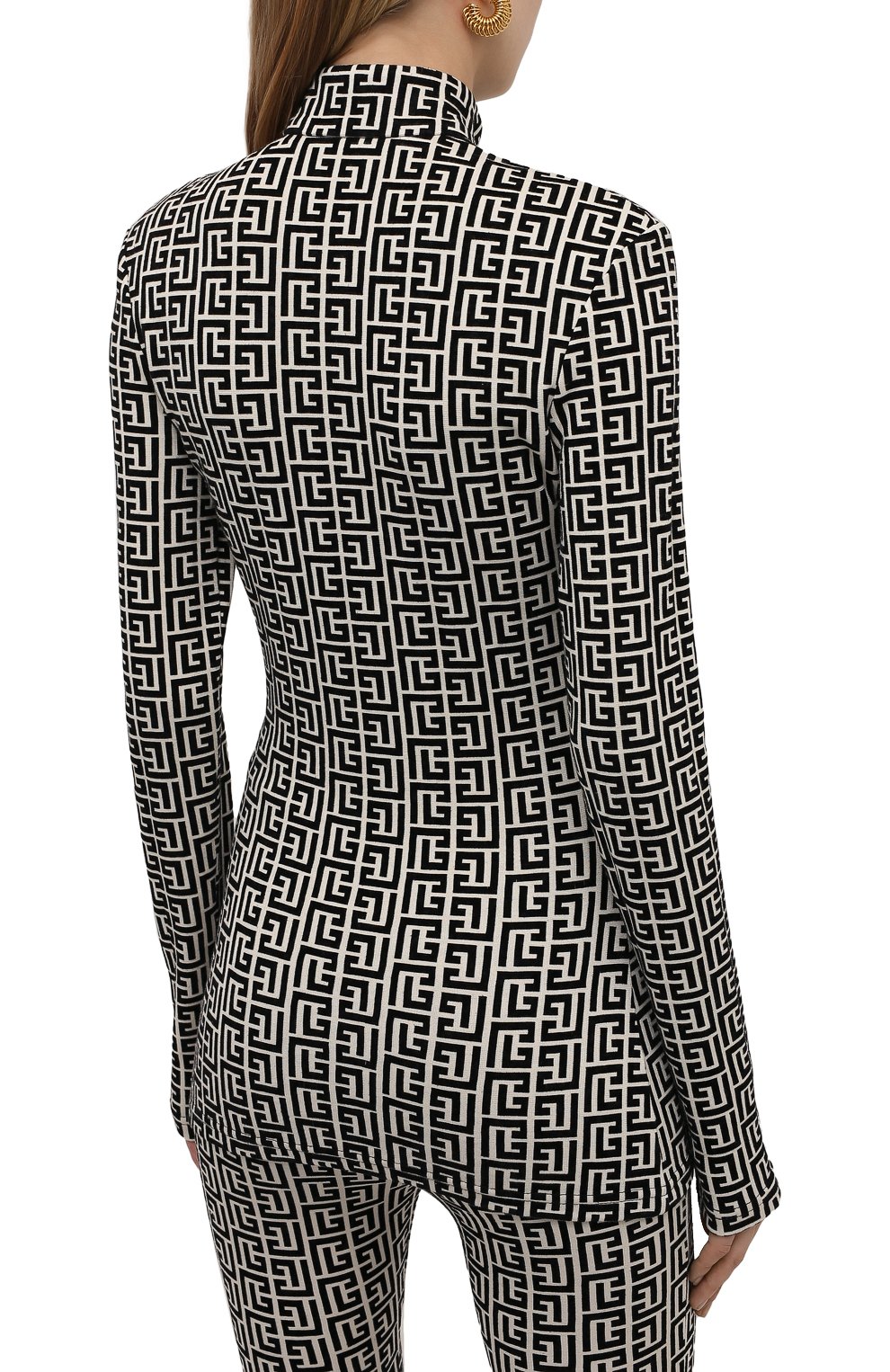 Пуловер из вискозы balmain x rossignol BALMAIN, арт. WF2AR150/J226, фото 4