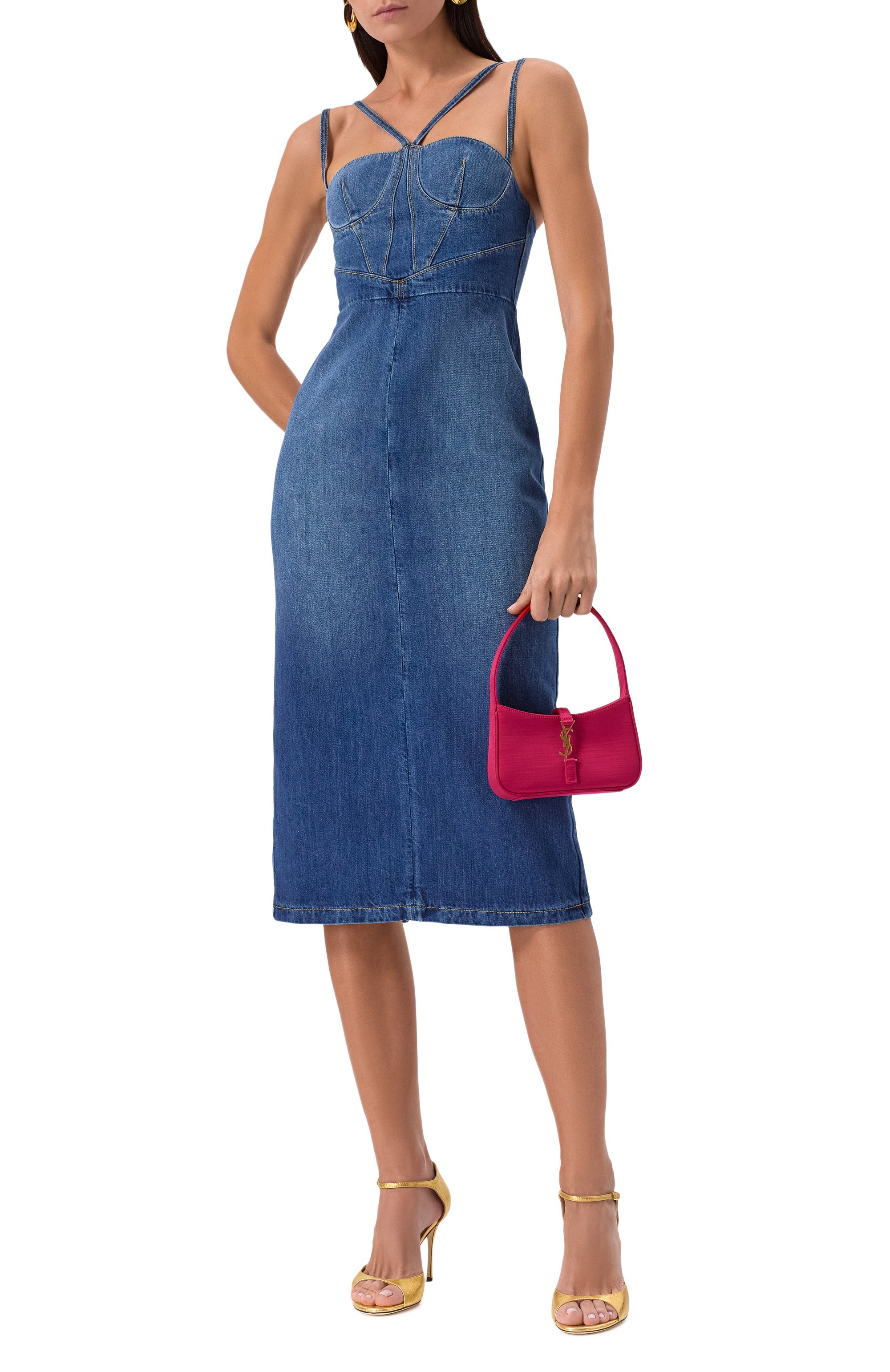 Сумка le 5 à 7 mini SAINT LAURENT, арт. 710318FABQY5652, фото 7