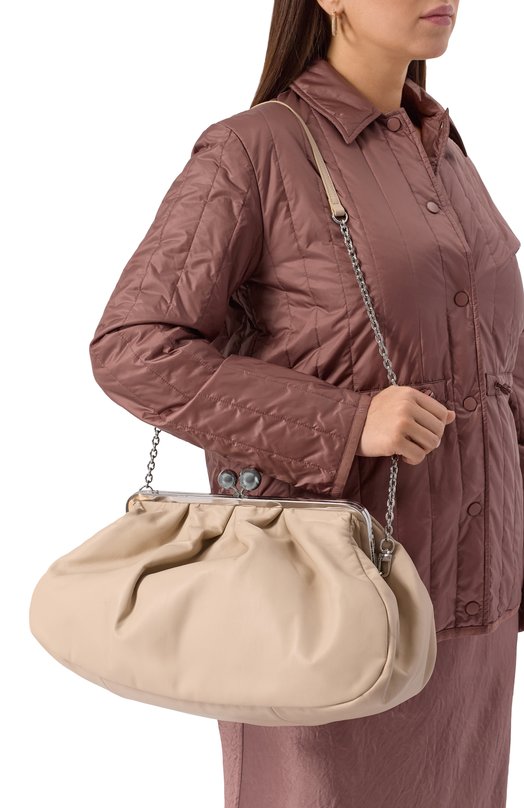 Сумка Provino Pasticcino large Weekend Max Mara PR0VIN0 Бежевый  PR0VIN0 Фото 2