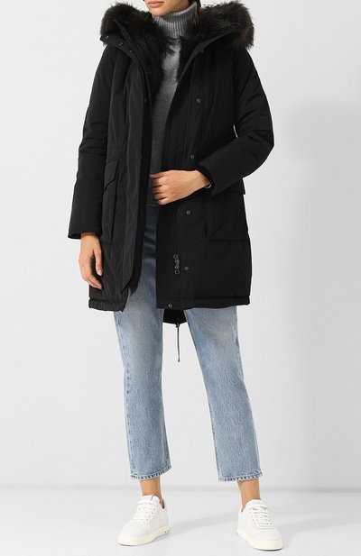 Парка с капюшоном на меховой подкладке WOOLRICH, арт. WWCPS2617/CF40, фото 2