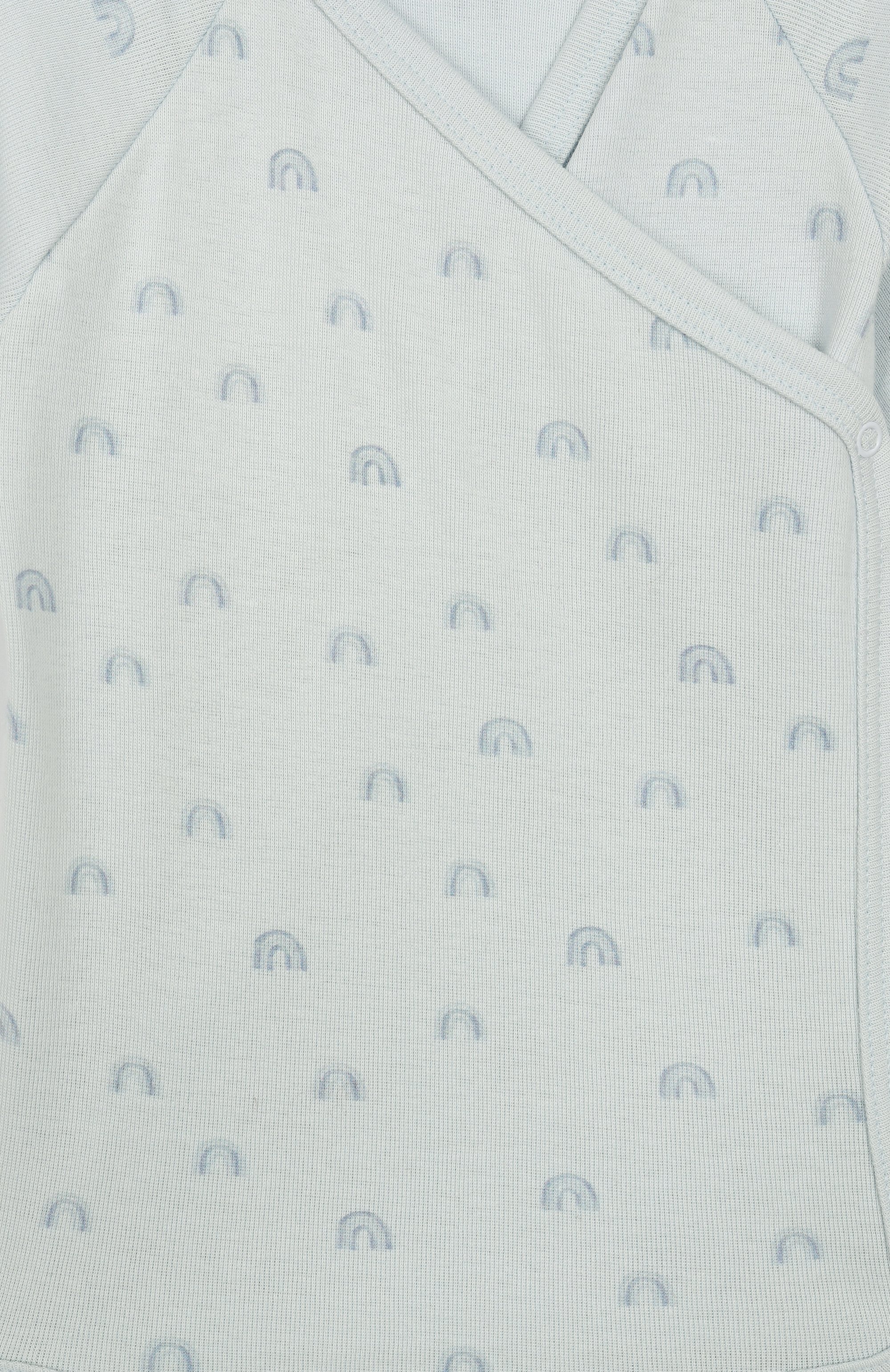 Хлопковое боди SANETTA голубого цвета по цене 2850 руб., арт. 324644, фото 3 Хлопковое боди SANETTA, арт. 324644, фото 3