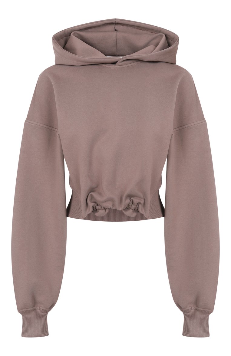 Хлопковое худи LOW CLASSIC, арт. LW251TS01RB, фото 1