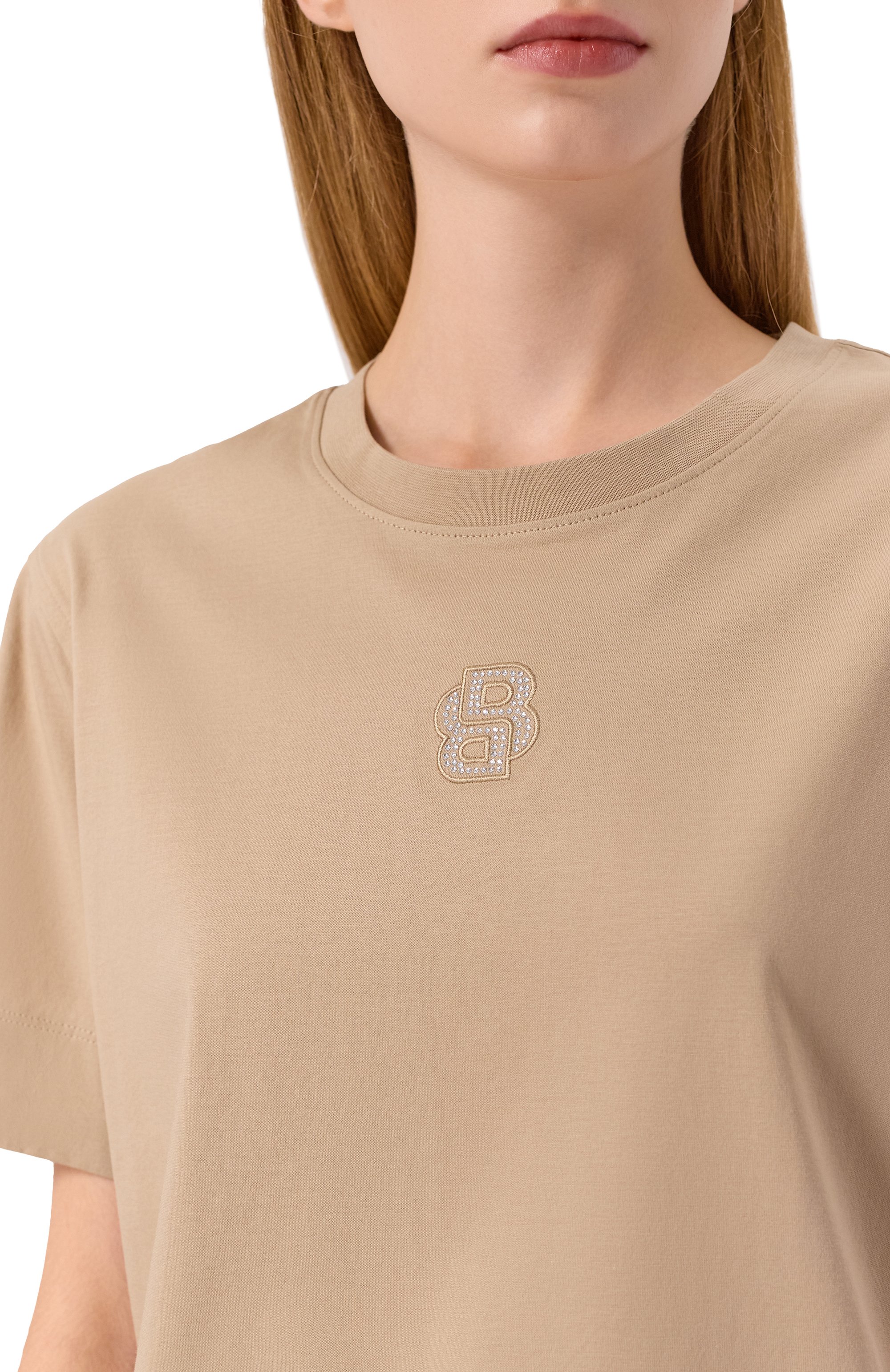 Хлопковая футболка BOSS, арт. 50551443, фото 5