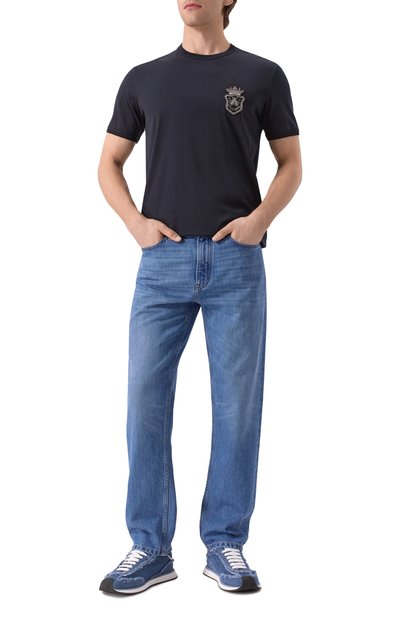 Текстильные кроссовки dg cushion DOLCE & GABBANA, арт. CS2288/A6D44, фото 2