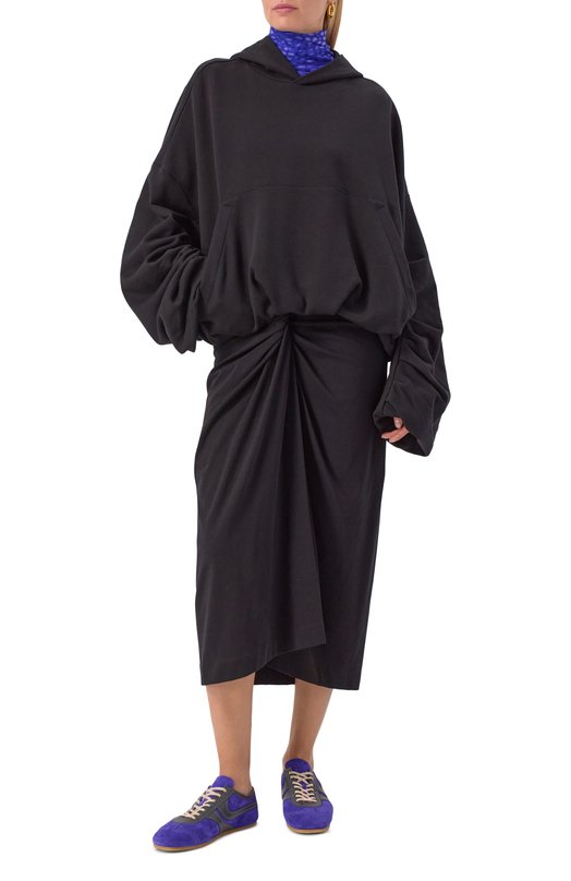 Замшевые кеды Dries Van Noten 011722-126-402 Фиолетовый  011722-126-402 Фото 3