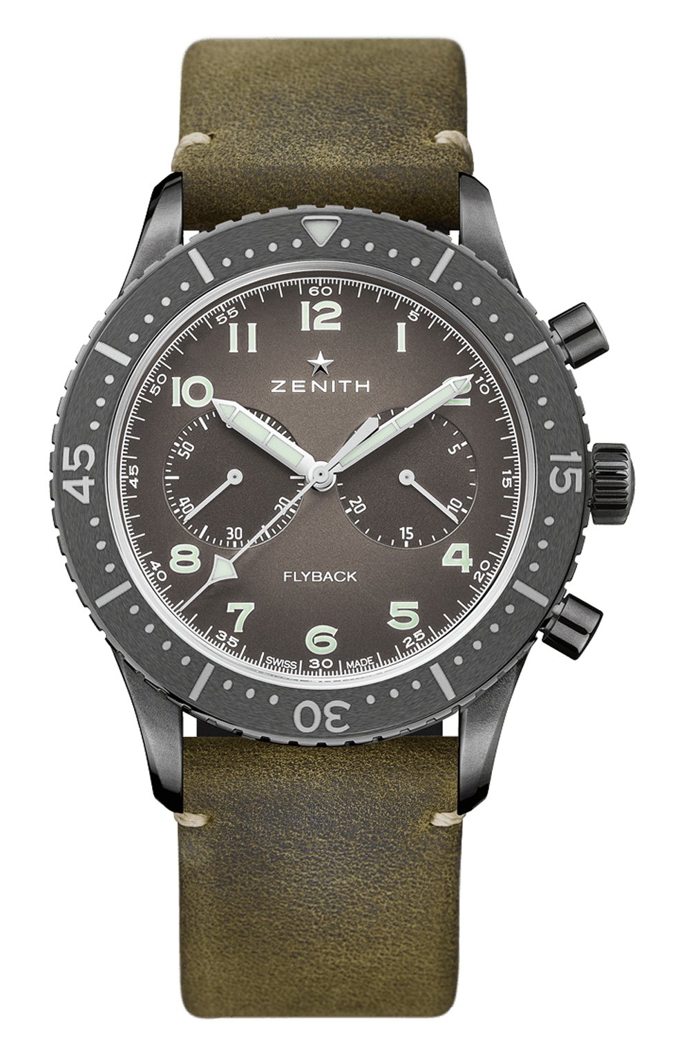 Часы pilot cronometro tipo cp-2 flyback ZENITH, арт. 11.2240.405/21.C, фото 1