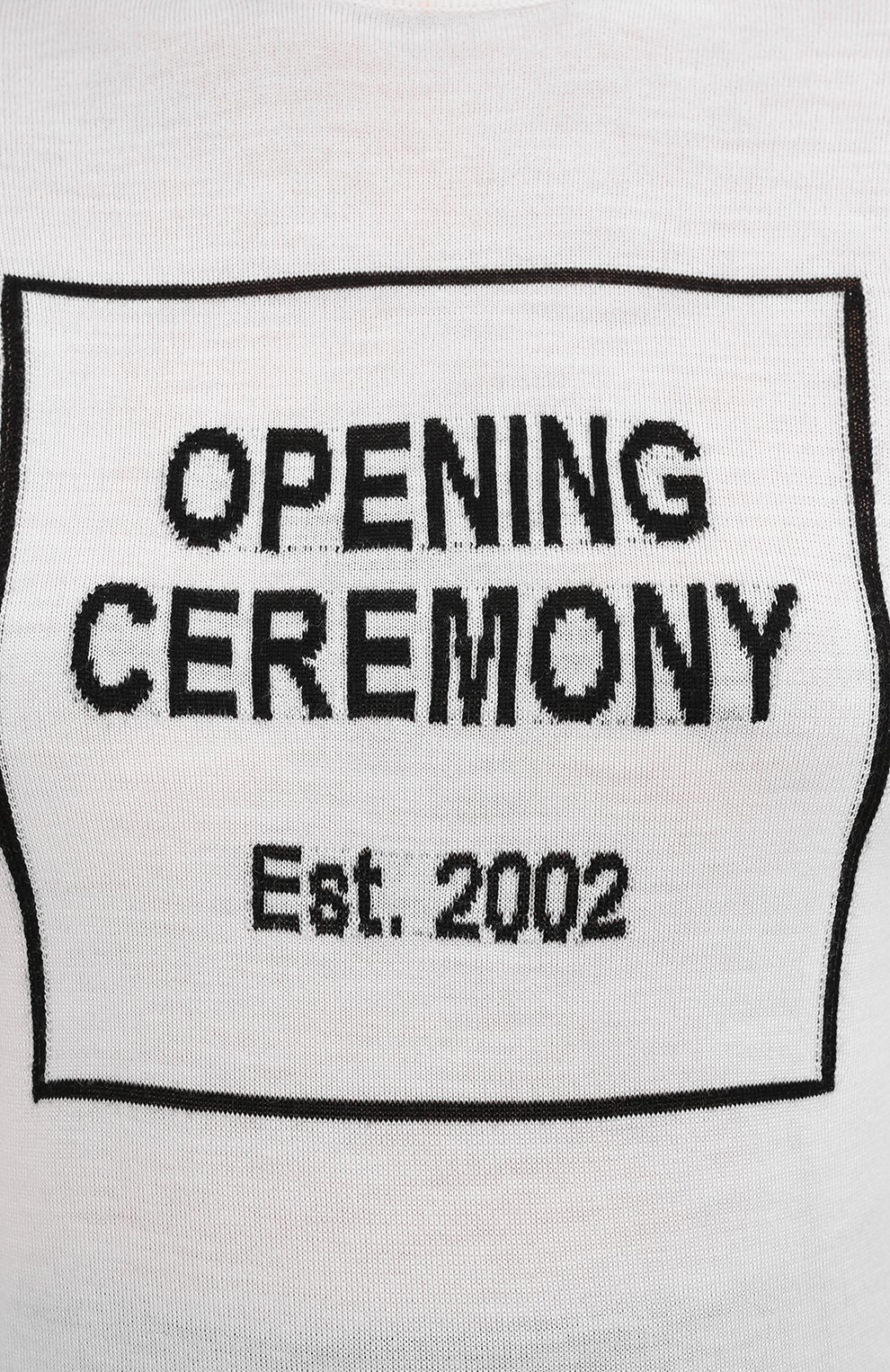 Хлопковая водолазка OPENING CEREMONY, арт. YWHF002E20KNI001, фото 5
