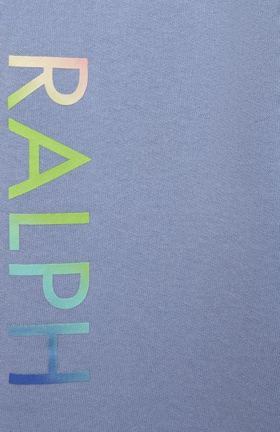 Хлопковые джоггеры POLO RALPH LAUREN голубого цвета по цене 9950 руб., арт. 313841396, фото 3 Хлопковые джоггеры POLO RALPH LAUREN, арт. 313841396, фото 3