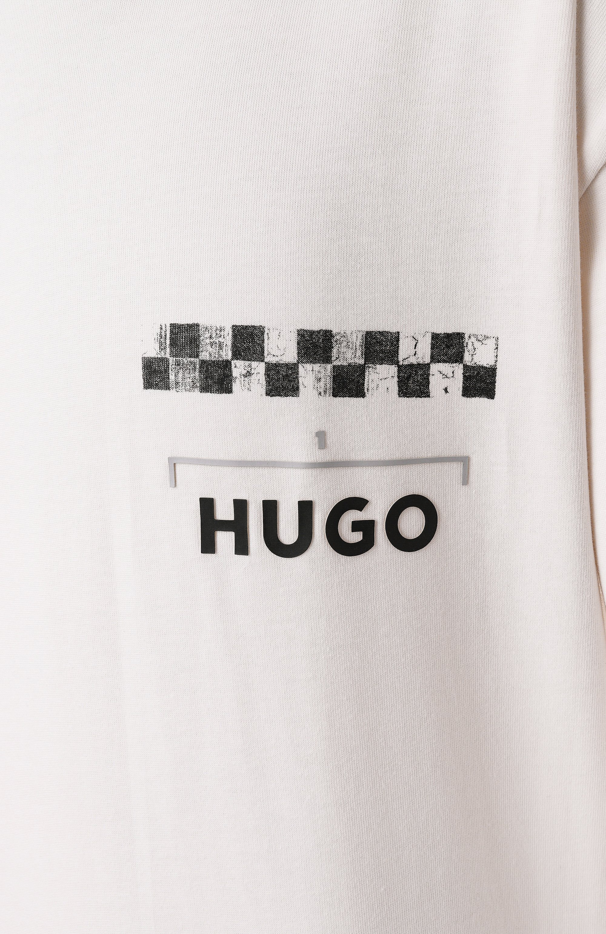 Хлопковая футболка HUGO, арт. 50531758, фото 6