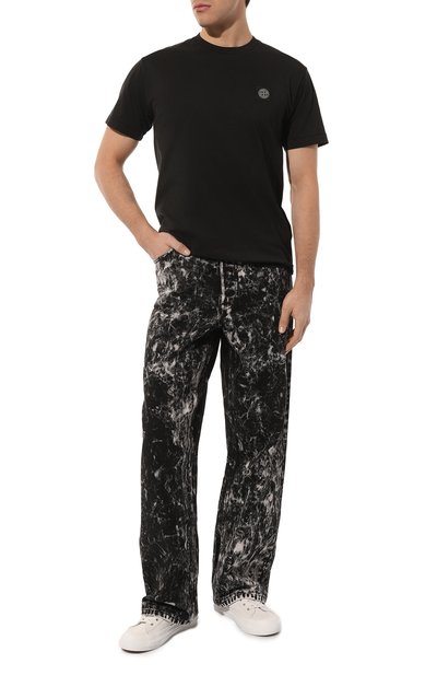 Хлопковая футболка STONE ISLAND, арт. 101524113, фото 2