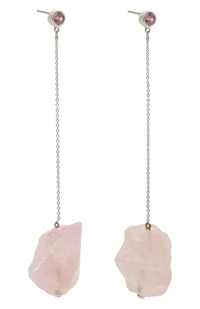 Серьги ice floe DZHANELLI розового цвета по цене 28600 руб., арт. 1093, фото 3 Серьги ice floe DZHANELLI, арт. 1093, фото 3