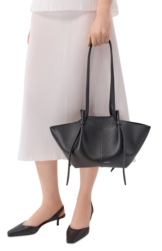 Сумка Mochi Yuzefi M0CHI/PEBBLE GRAIN LEATHER Чёрный  M0CHI/PEBBLE GRAIN LEATHER Фото 2