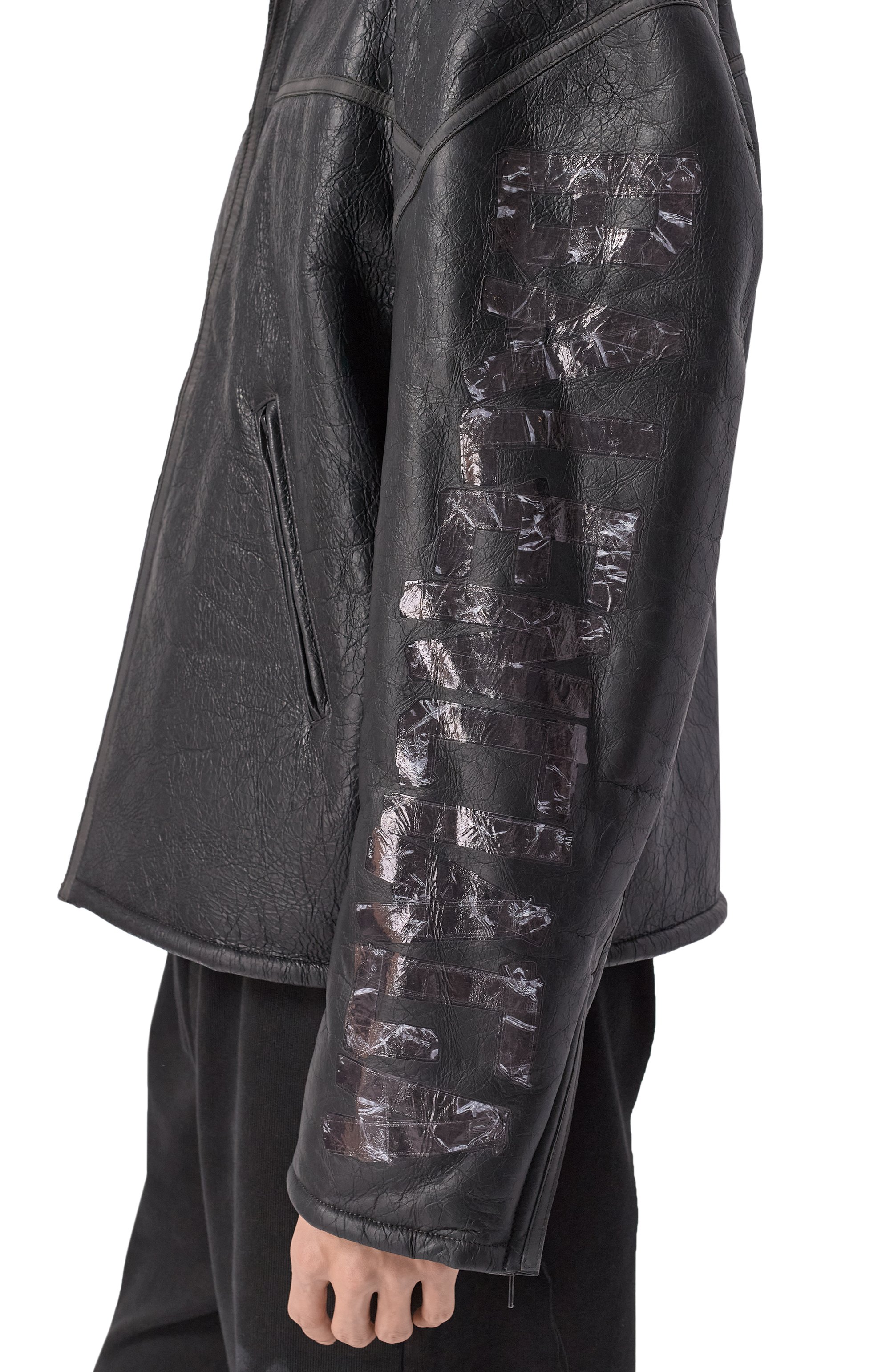 Кожаная куртка BALENCIAGA, арт. 850008/TTS07, фото 5