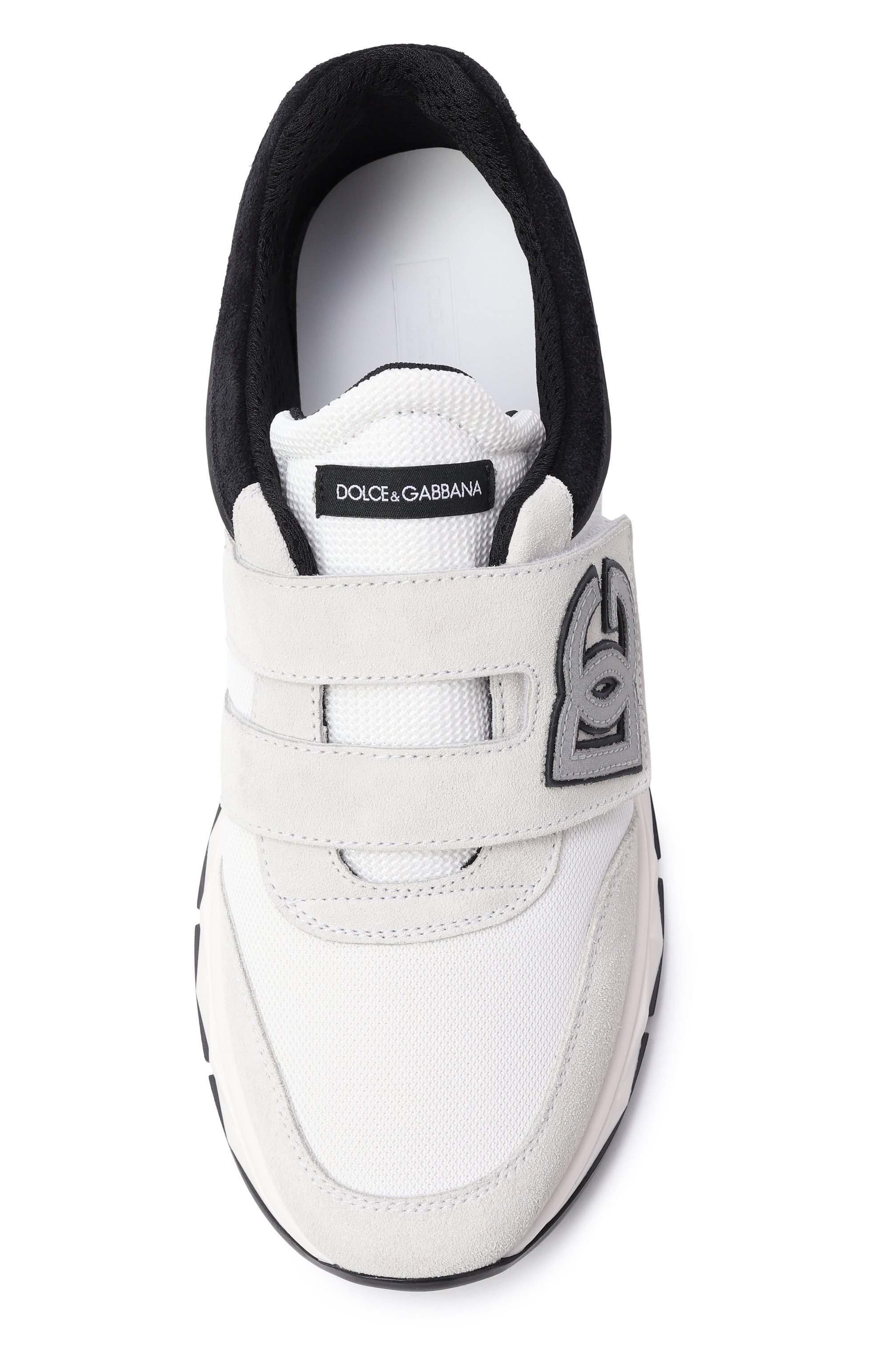 Комбинированные кроссовки dg running DOLCE & GABBANA, арт. DA5187/AA954_001, фото 4