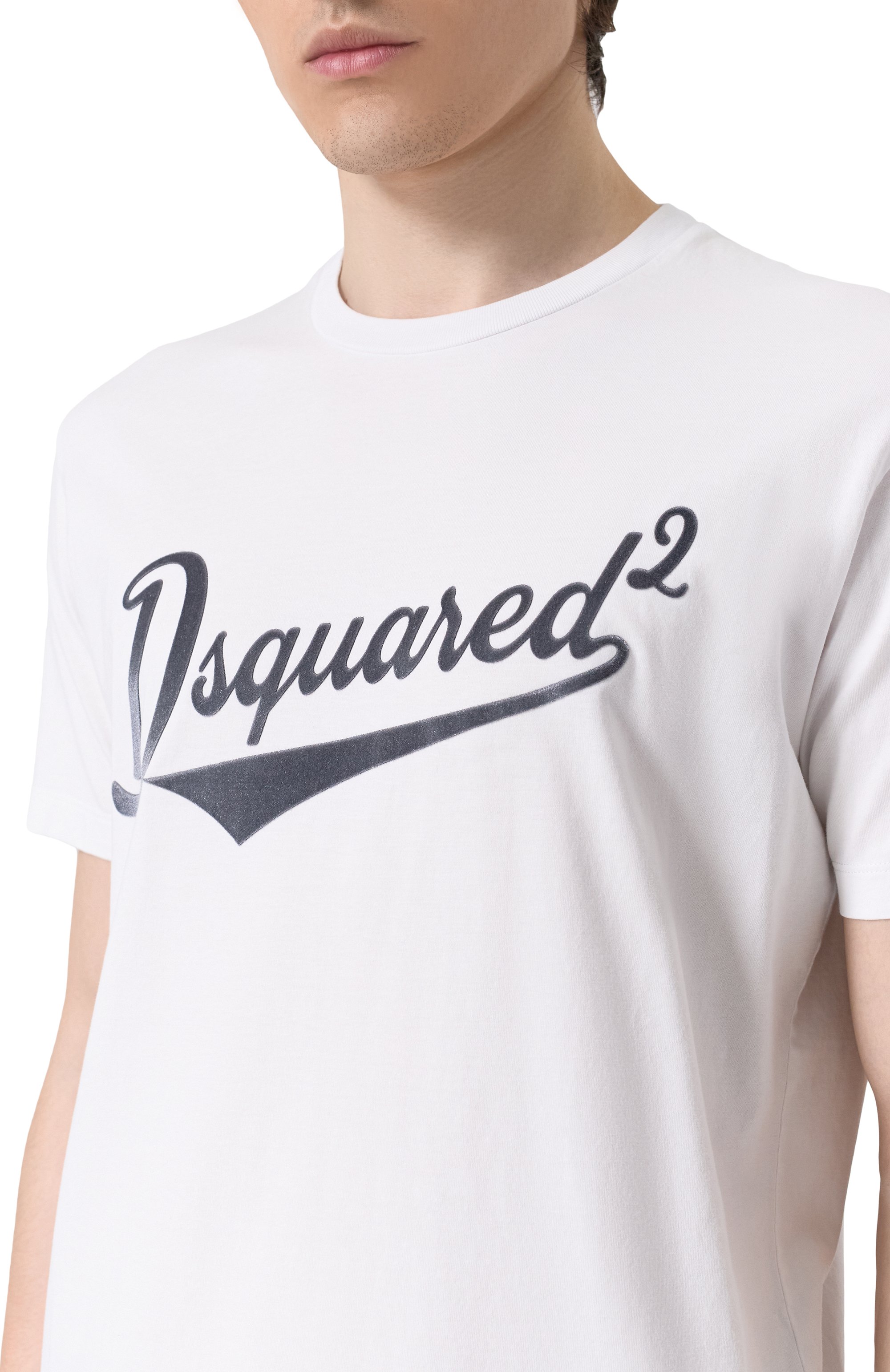Хлопковая футболка DSQUARED2, арт. S74GD1394/D20020, фото 5