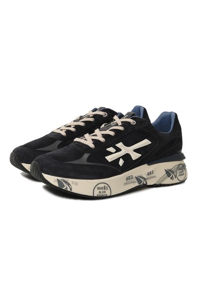 Замшевые кроссовки moe run PREMIATA, арт. M0ERUN/VAR 6449, фото 1