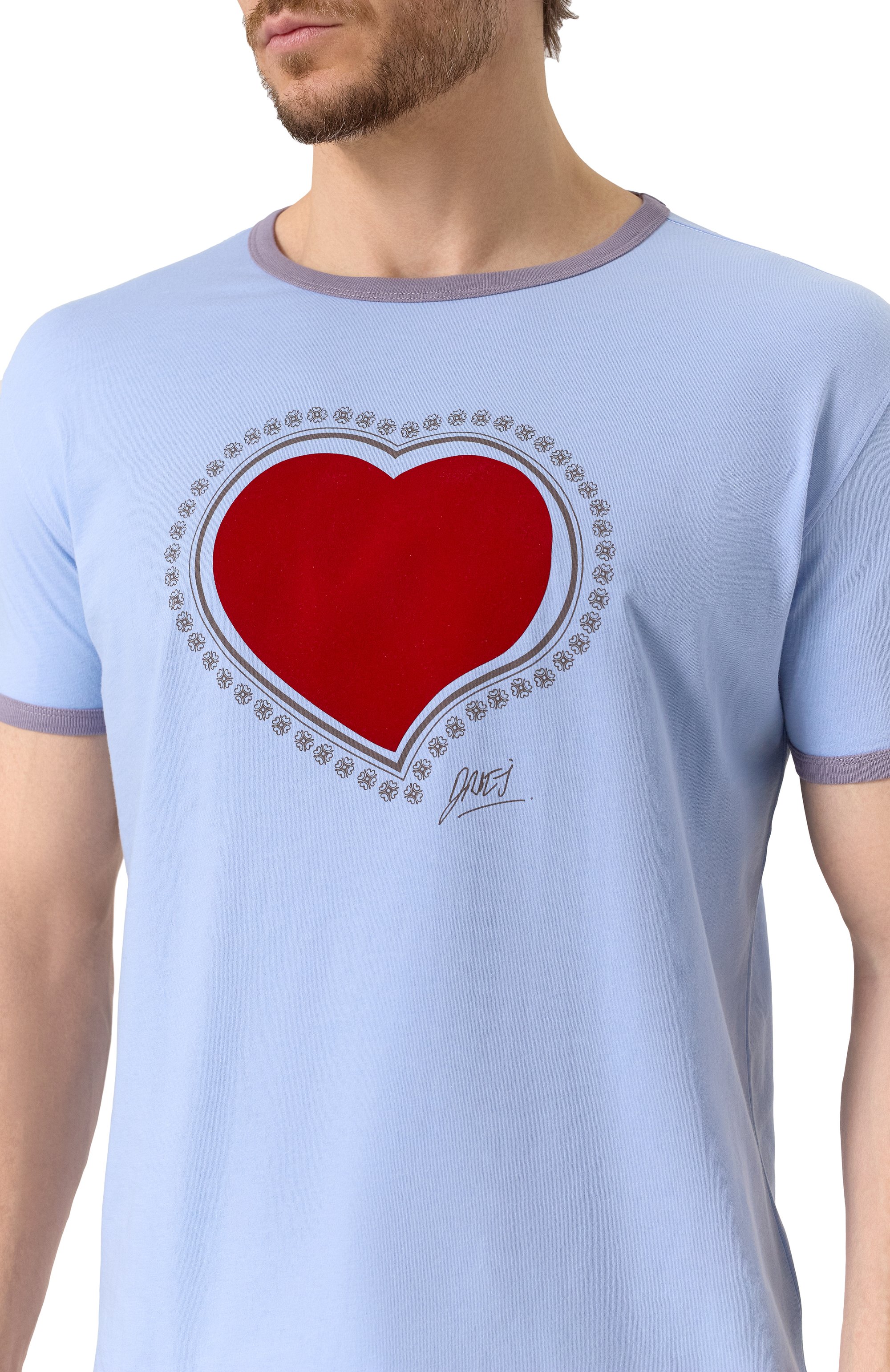 Хлопковая футболка DRIES VAN NOTEN, арт. 251-021110-1600, фото 5