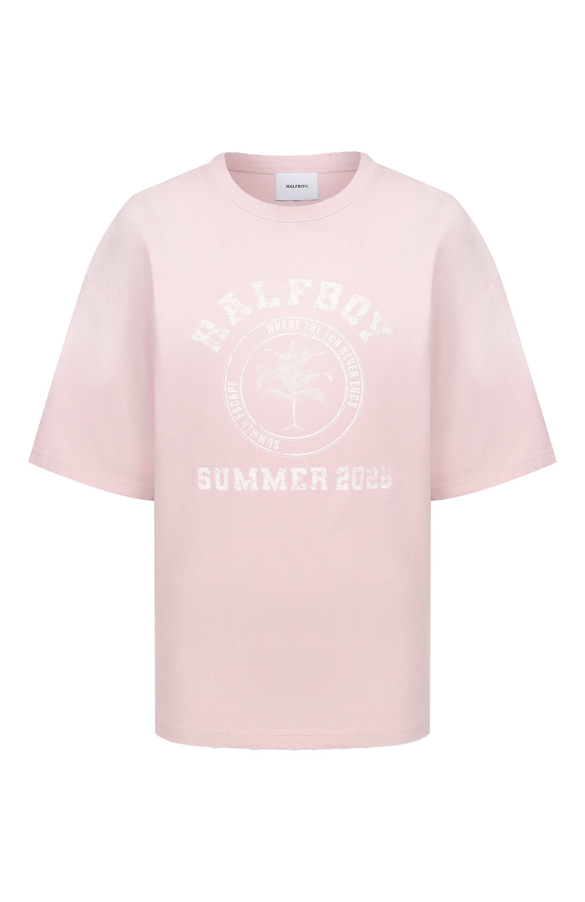 Хлопковая футболка HALFBOY, арт. HS261WT028 JS003/VINTAGE TEE, фото 1